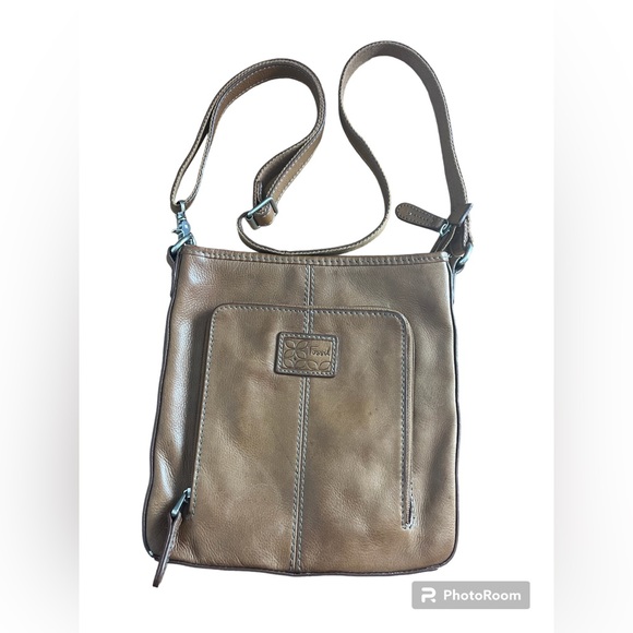 Fossil Leather Crossbody Bag - Picture 1 of 9